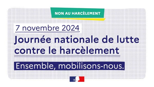 Journée de lutte contre le harcèlement